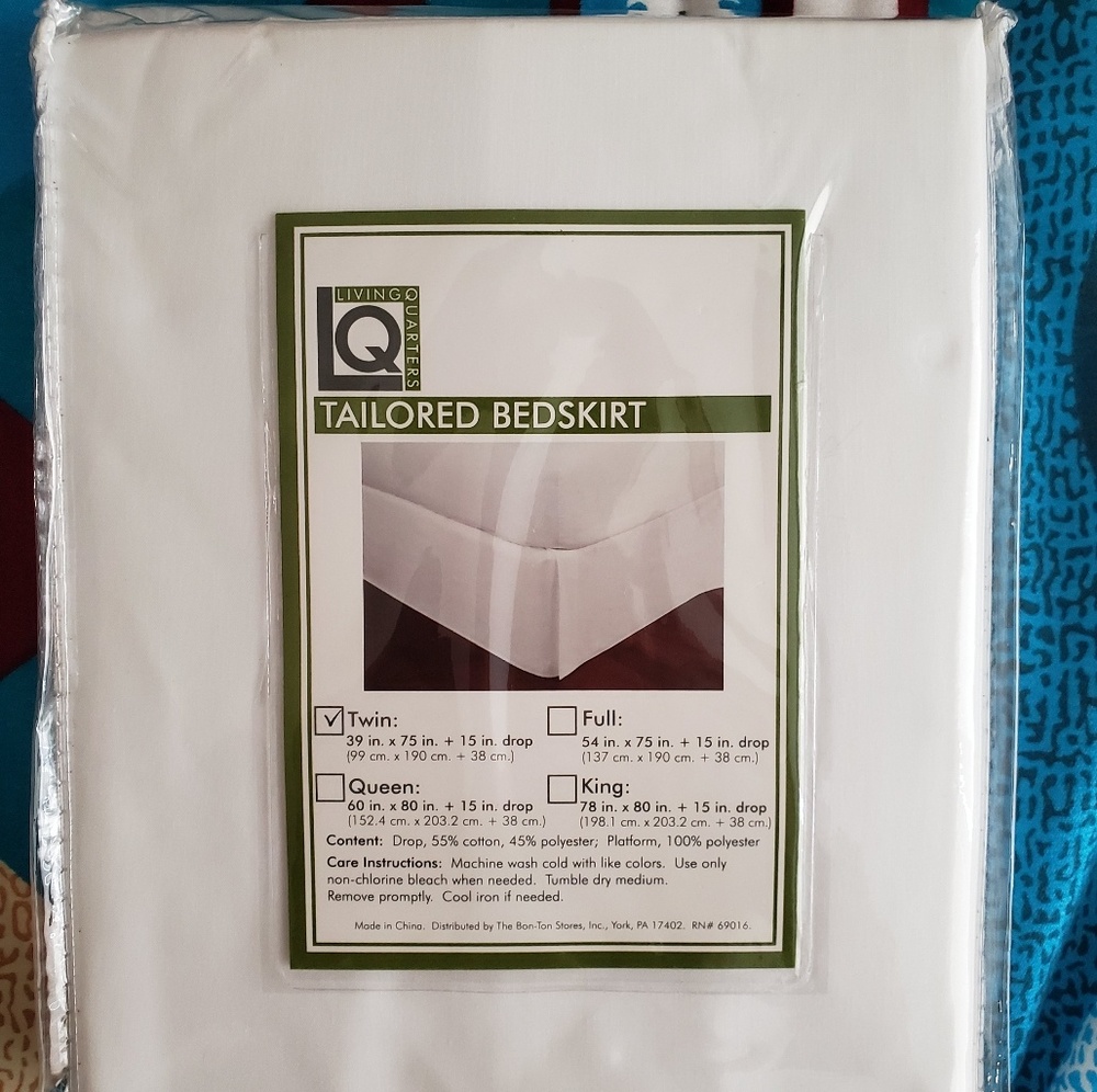 Tailored Bedskirt Twin Size